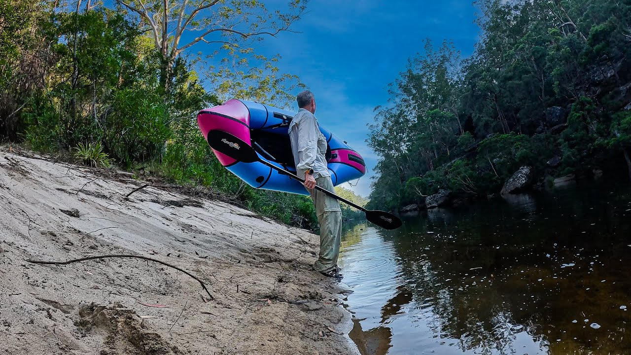Packrafting Sydney's Hidden Georges River (Part 2/2): Kentlyn to Freres Crossing #australia #gopro