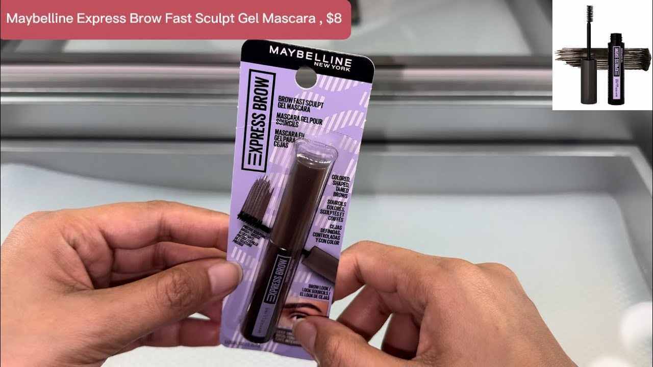 Maybelline Express Brow Gel Mascara || #maybelline #mascara #beauty #19 || Sujatavibe