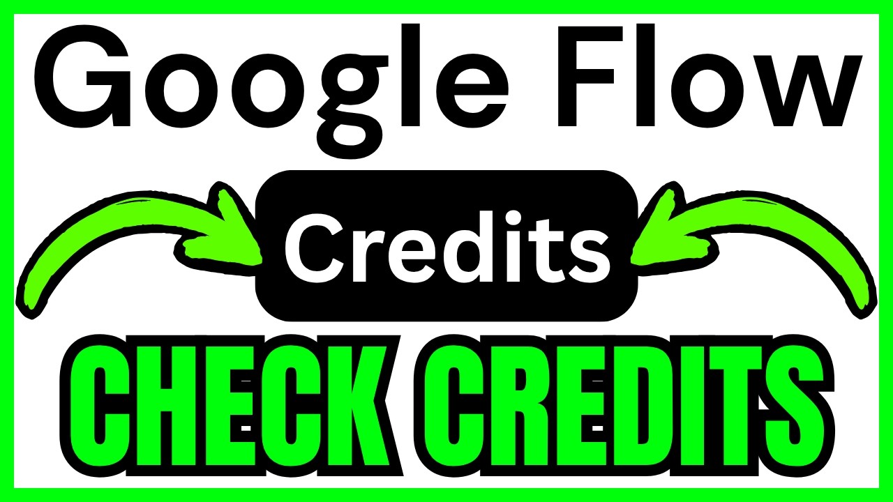 How To CHECK Google Flow Credits (QUICK & EASY) 2026