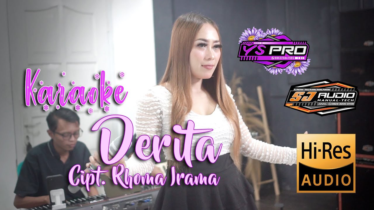 DERITA ( Rhoma Irama ) KARAOKE // YS Pro X SJ Multimedia & Audio