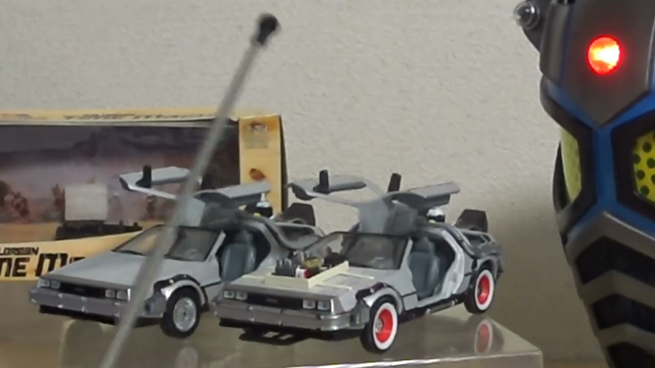 ターボライダー第１９１２話　　ミニカー開封動画　WELLY（ウェリー）　１/２４　バックトゥザフューチャー　パートⅢ　デロリアン　DELOREAN　TIME　MACHINE