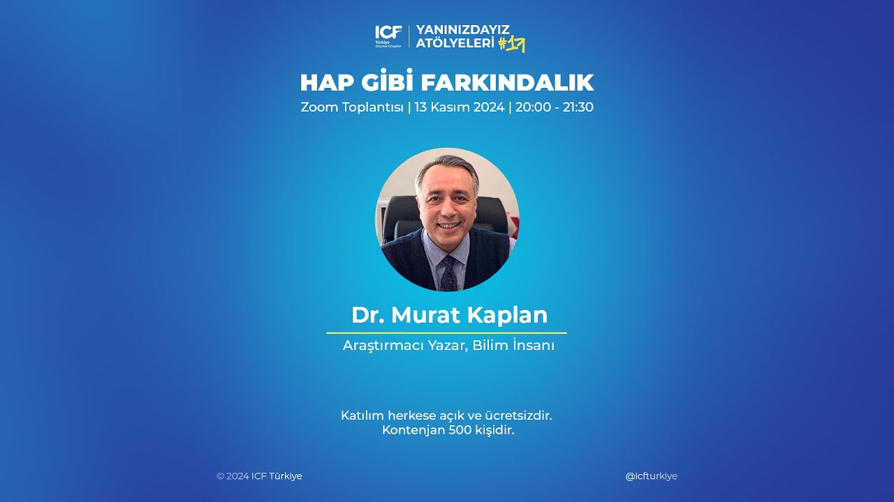 ICF Türkiye Yanınızdayız Atölyeleri #17