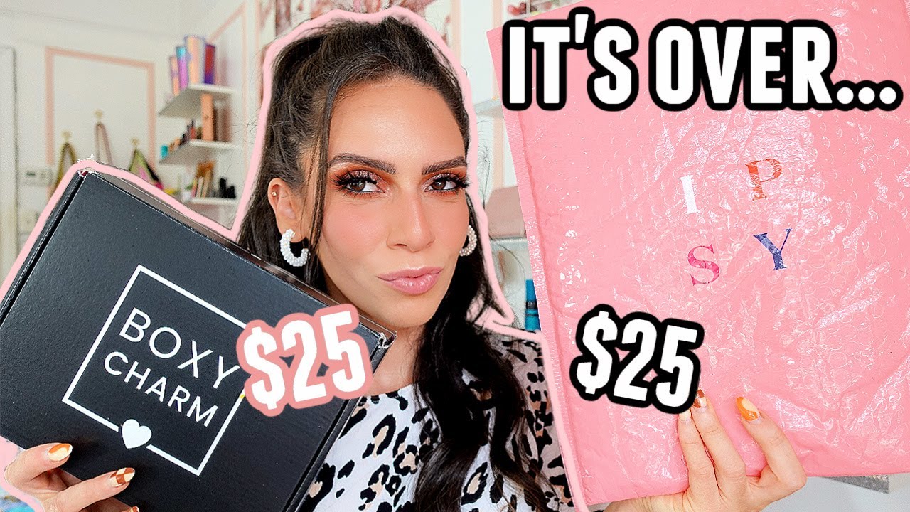 DOWNFALL OF BOXYCHARM & IPSY... SEPTEMBER 2021 UNBOXING