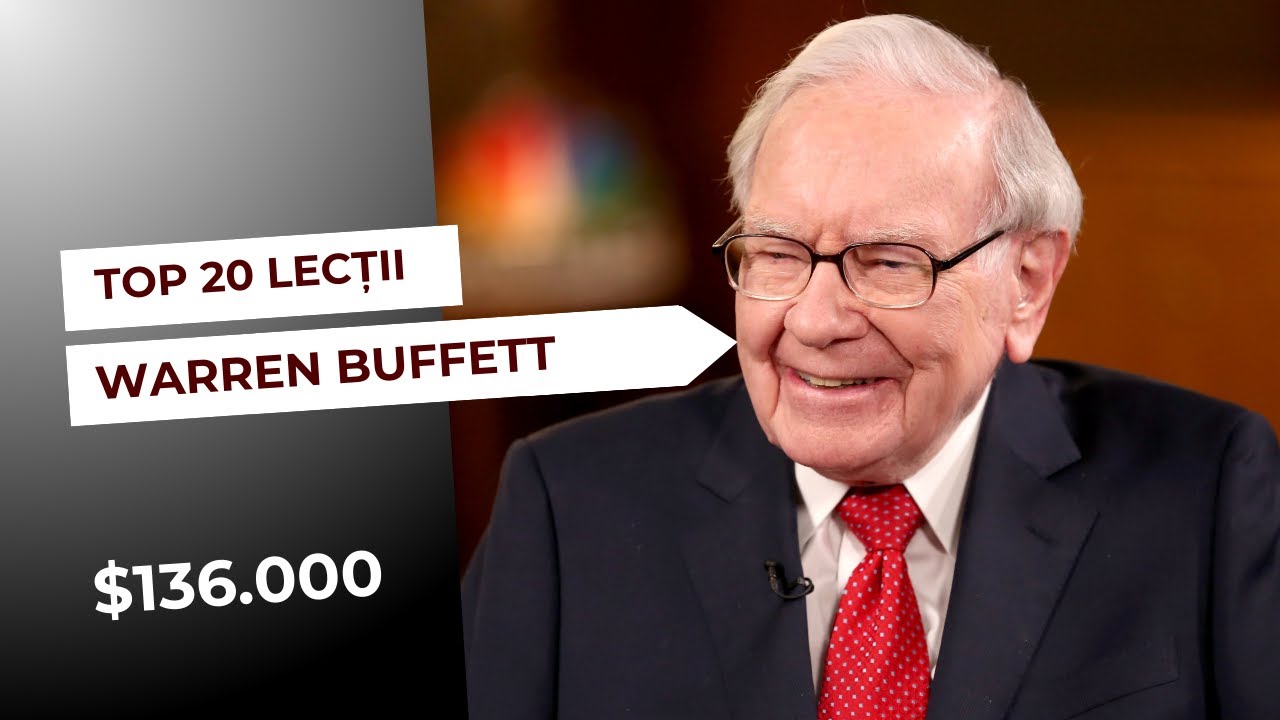 Warren Buffett - Top 20 lecții și sfaturi (am citit TOATE scrisorile lui) | DIVIDENDE
