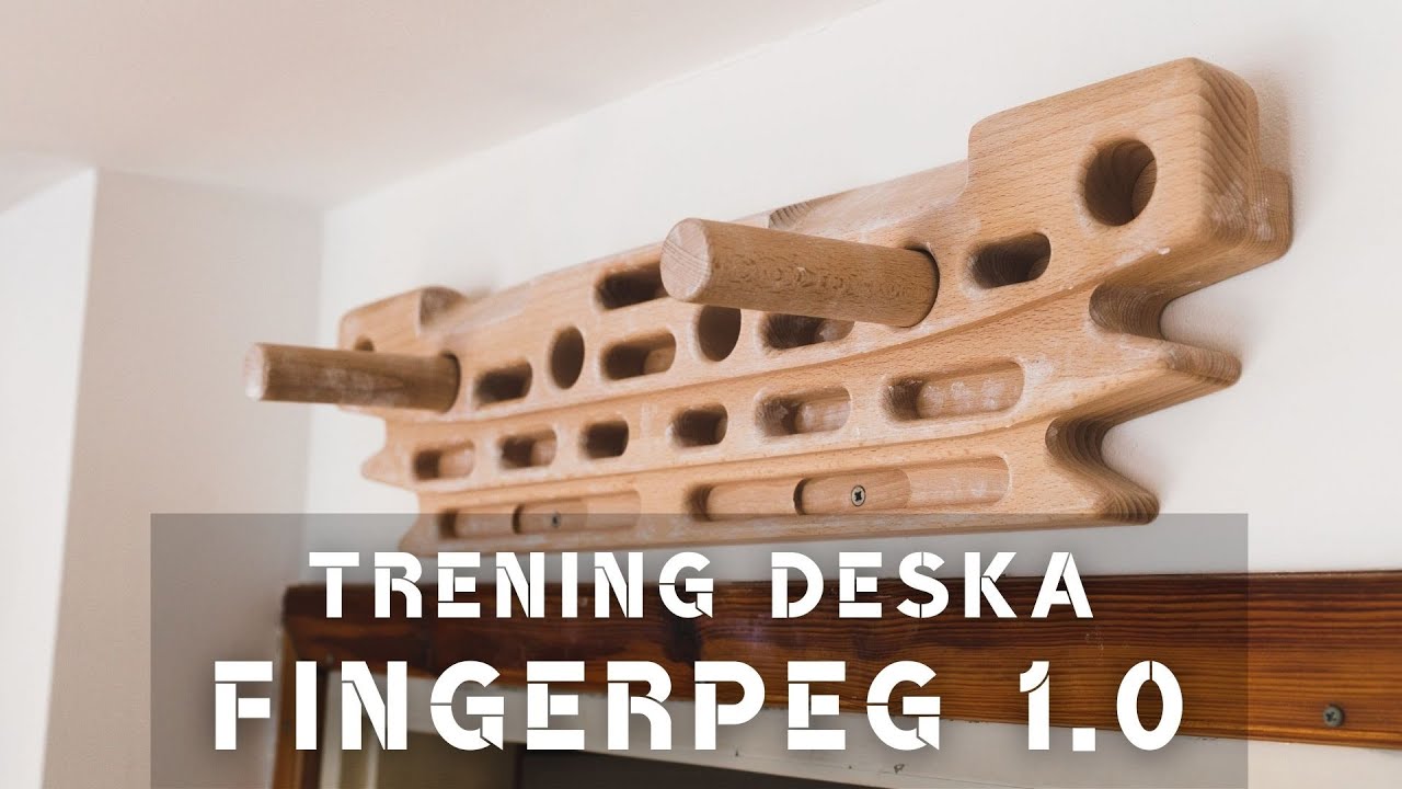 Plezalna trening deska FingerPeg 1.0