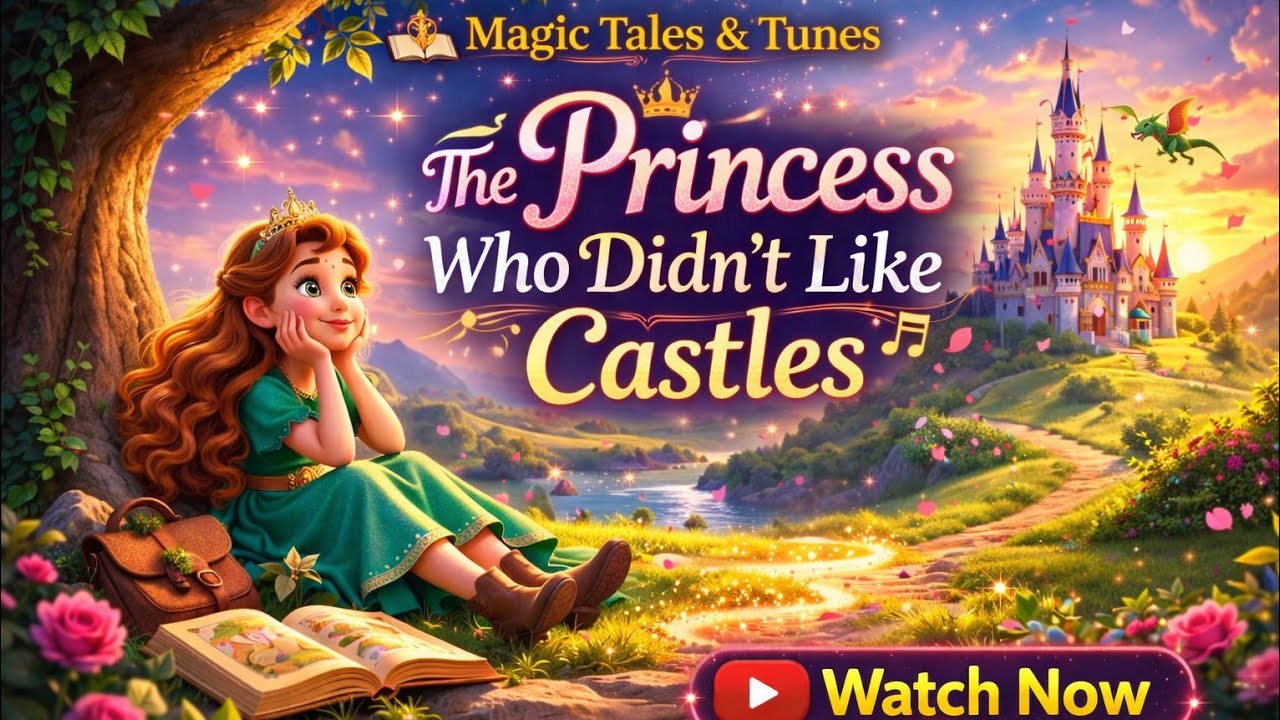 The Princess Who Didn’t Like Castles 👑✨ | Bedtime Story for Kids | Calm Sleep Story