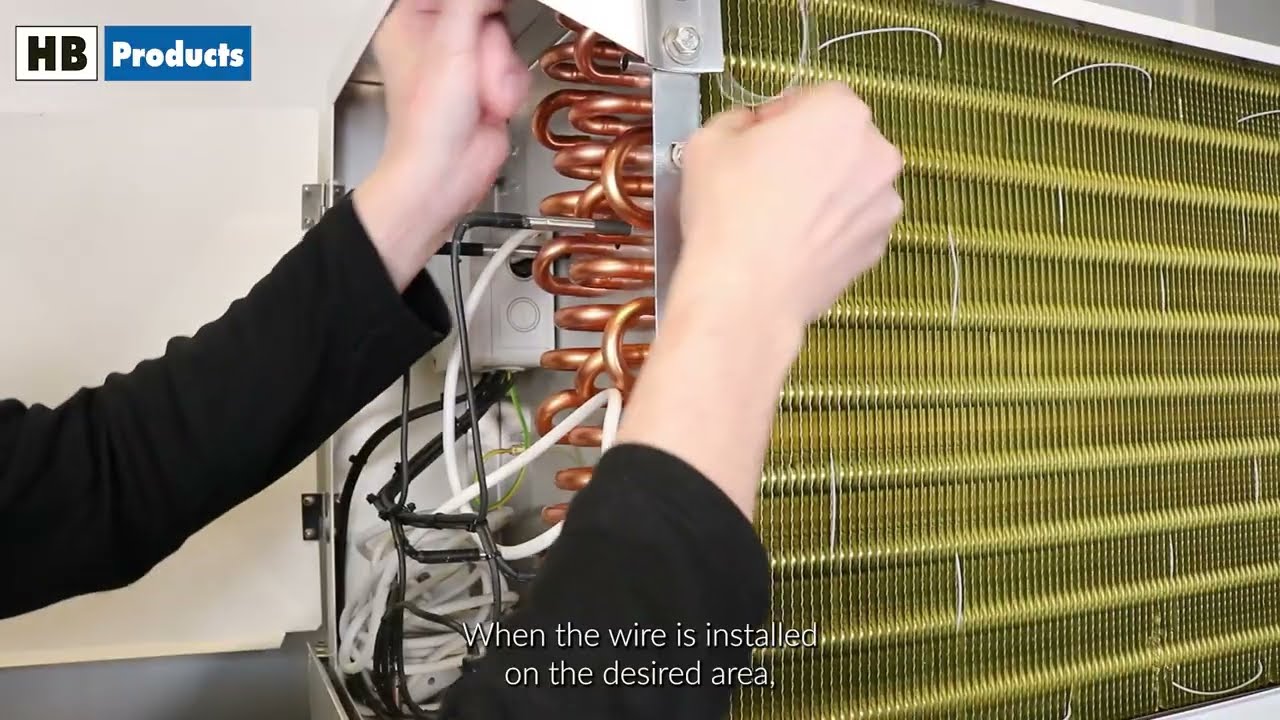 How to install Defrost on an overfeed evaporator