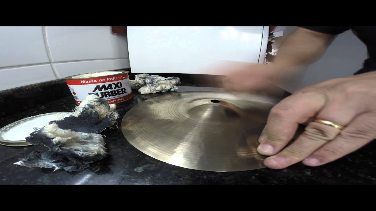 Como Limpar de Pratos de Bateria - Ébano Santos