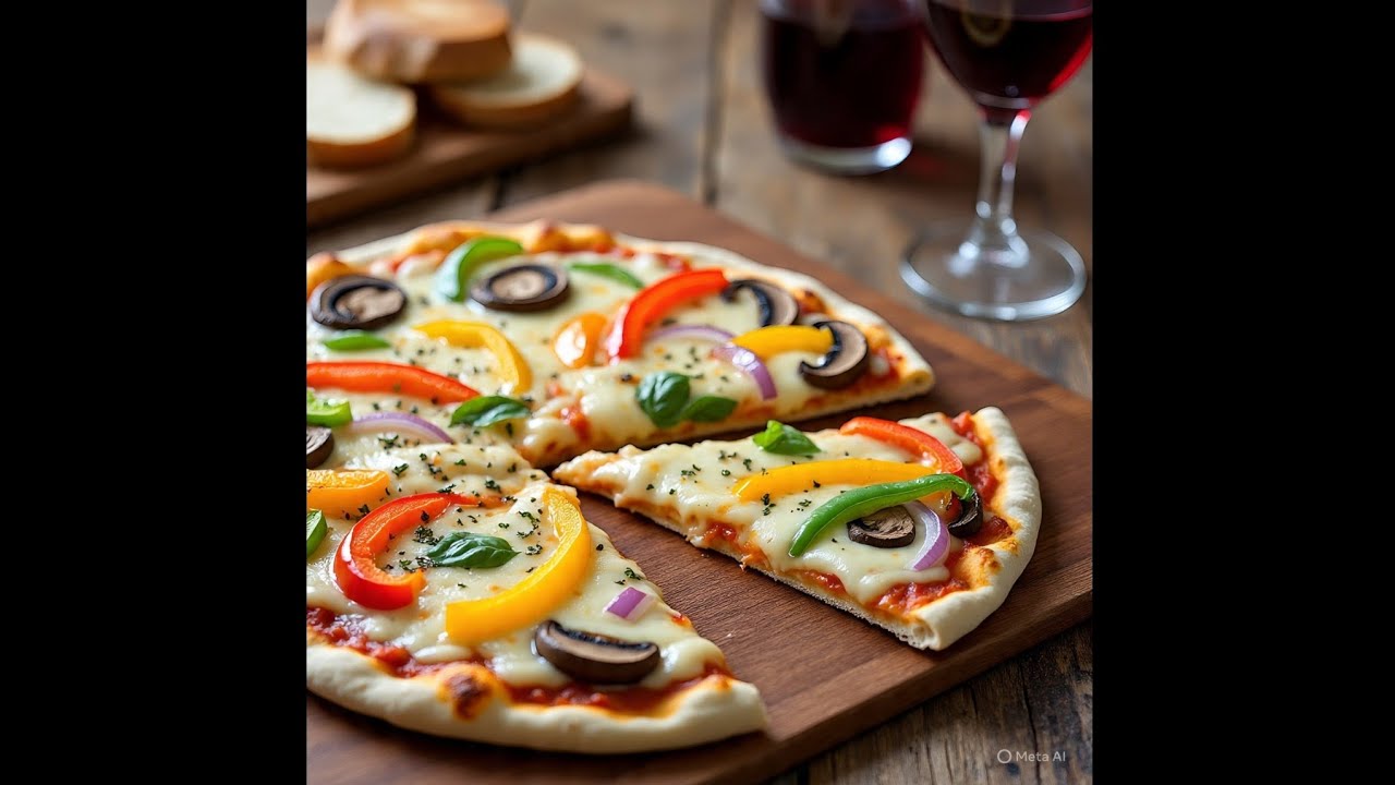 PITA PIZZA🍕 CHICKEN TIKKA PIZZA🍕 EASY TO MAKE N TASTY TO EAT🤤😋 #viralvideo #foryou #pizza #food 