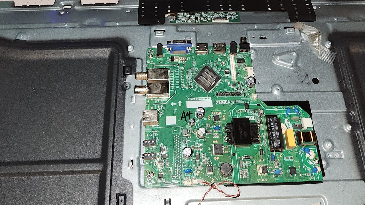How to Repair LED Flat Screen TV No Picture | Screen Image Failure of LCD TV Step by Step