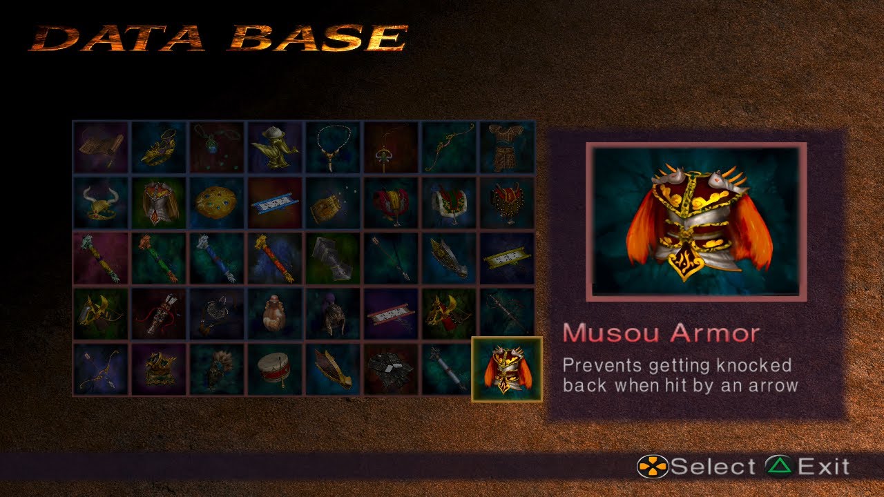 Dynasty Warriors 3: Xtreme Legends - Complete Item Gallery | All Items