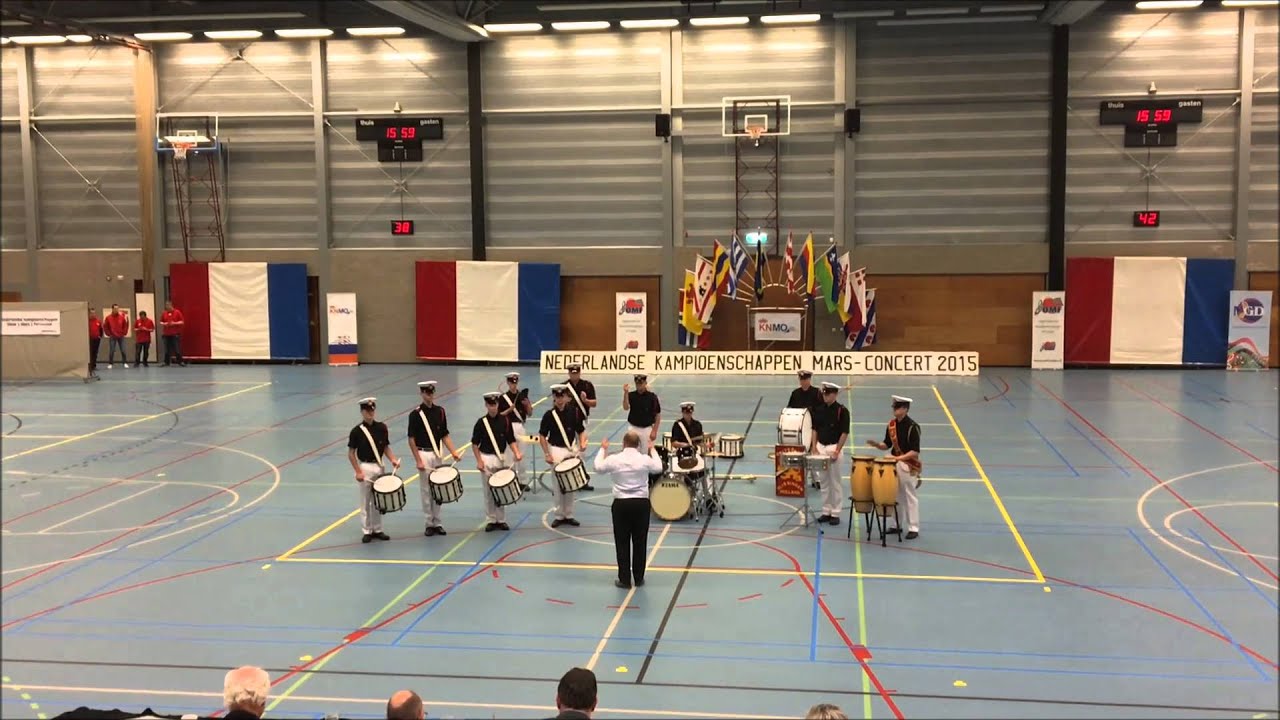 Deltaband Vlissingen | tamboers en slagwerk - Nederlands kampioen | 94,06 punten | 23 januari 2016