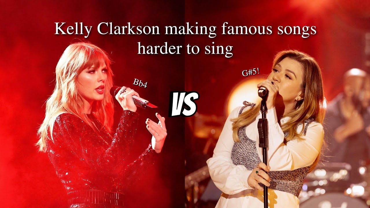 Kelly Clarkson making famous songs harder to sing (D5 - C#6 | Part 1)
