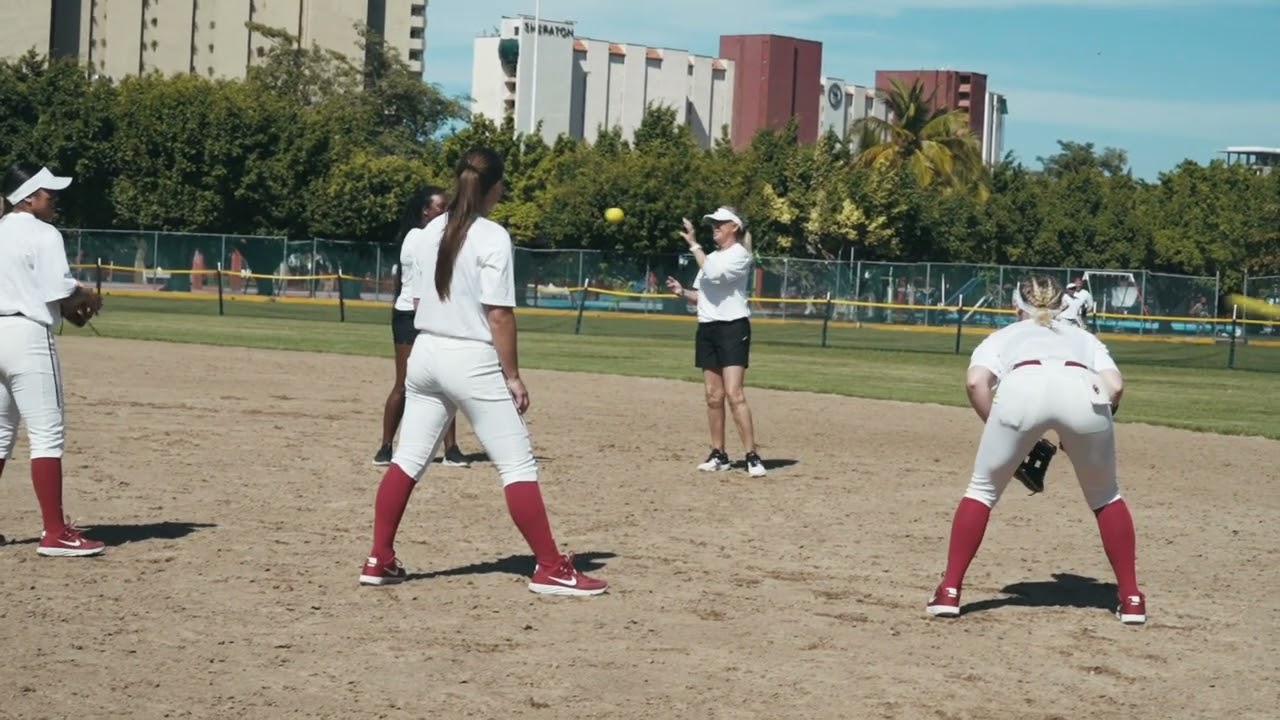 Oklahoma Softball Infield Warmup & Flow with Patty Gasso