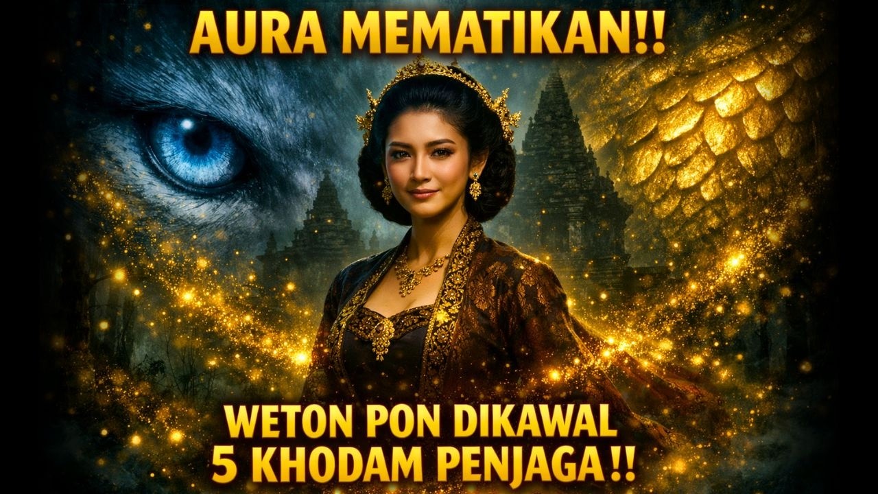 BUKAN AURA BIASA‼️TERNYATA WETON PON DIJAGA 5 KHODAM KUNO‼️