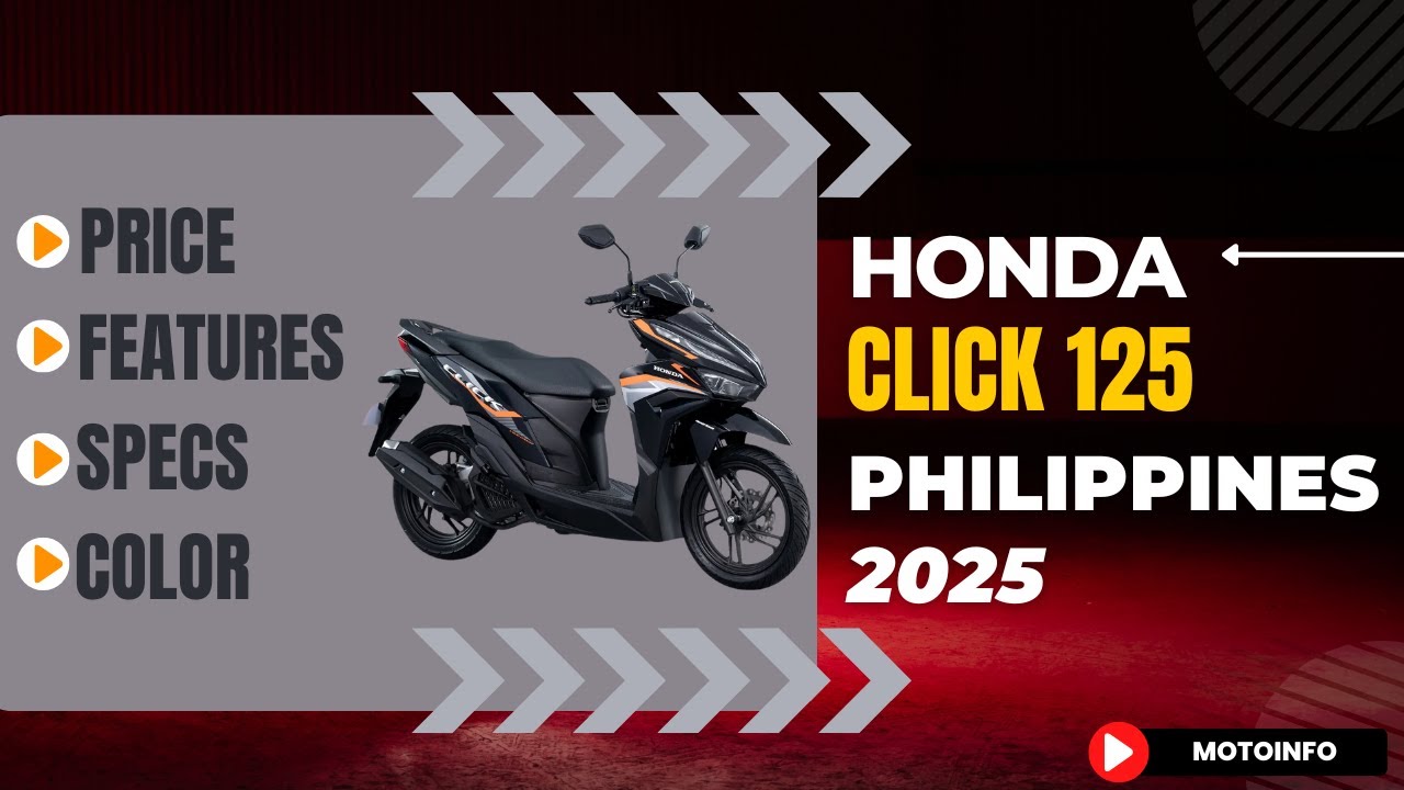 Honda Click 125 2025 | Price, Specs, and Features in the Philippines | MotoInfo