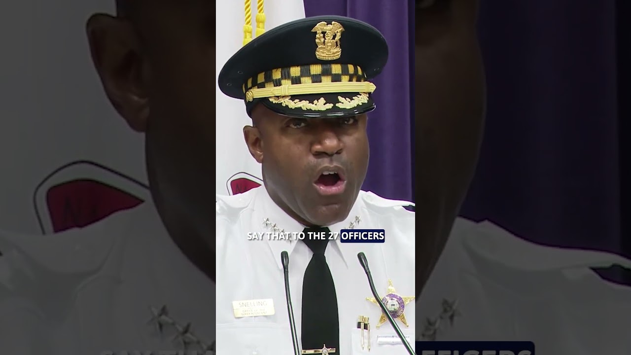 ICE tear gassed 27 Chicago police officers, Superintendent Snelling says
