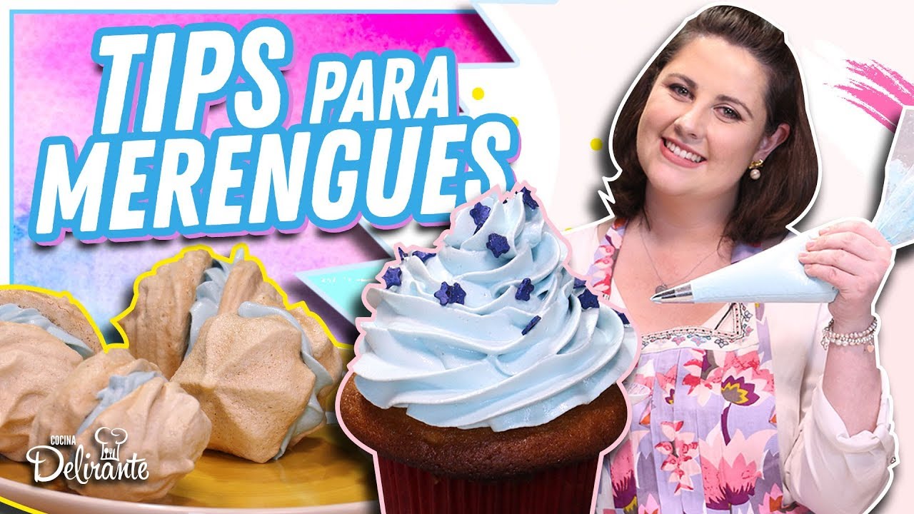 Cómo hacer MERENGUES ¡perfectos! | Italiano, Suizo y Francés 🥞 | Hasta la Cocina con Lucía Mena