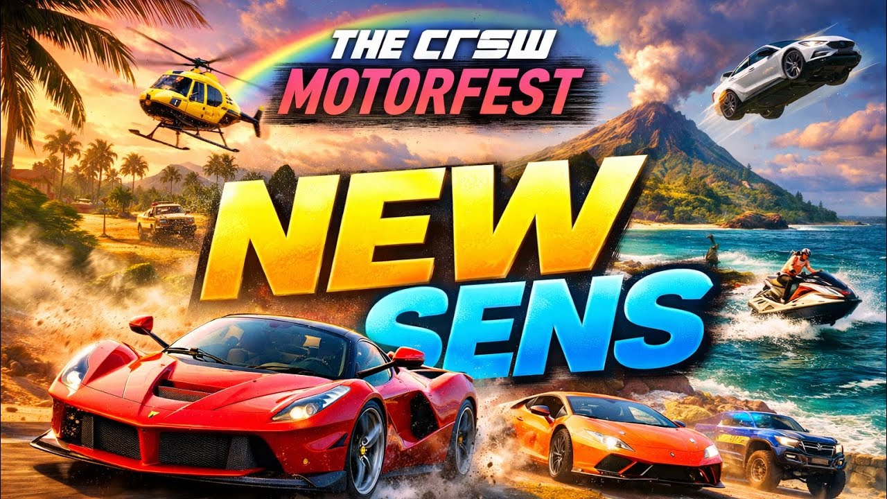 I change my sensitivity👻-The Crew Motorfest 