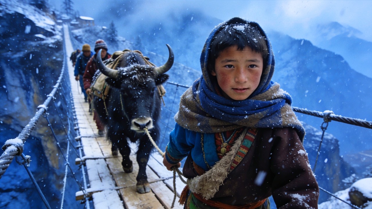 A Vida Real no Coração do Himalaia: Como Sobrevivem nas Montanhas Congeladas do Nepal