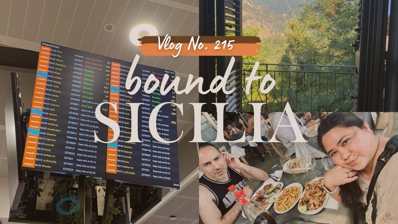 Vlog No. 215 Bound to Sicilia | August Vlog 2025