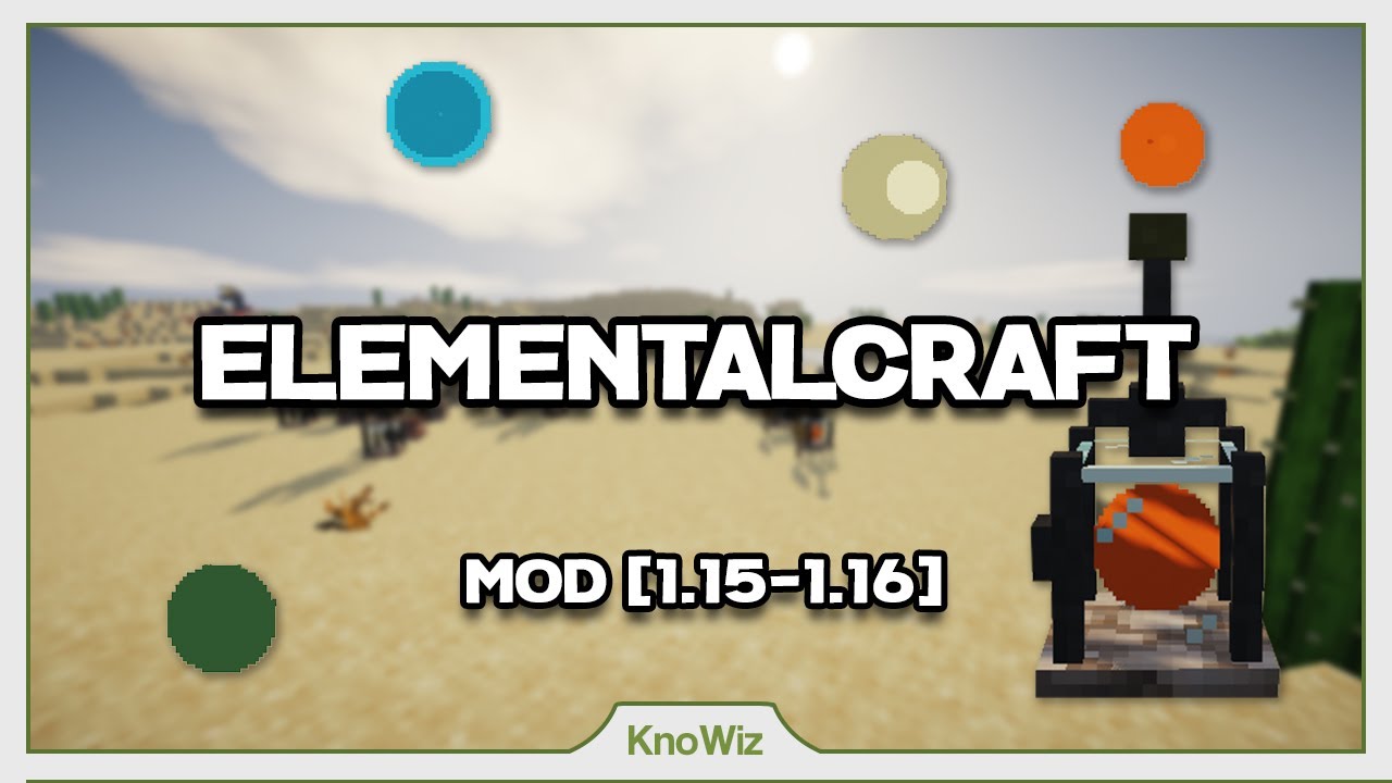Elemental Craft - Présentation de mods Minecraft 1.16 [FR]
