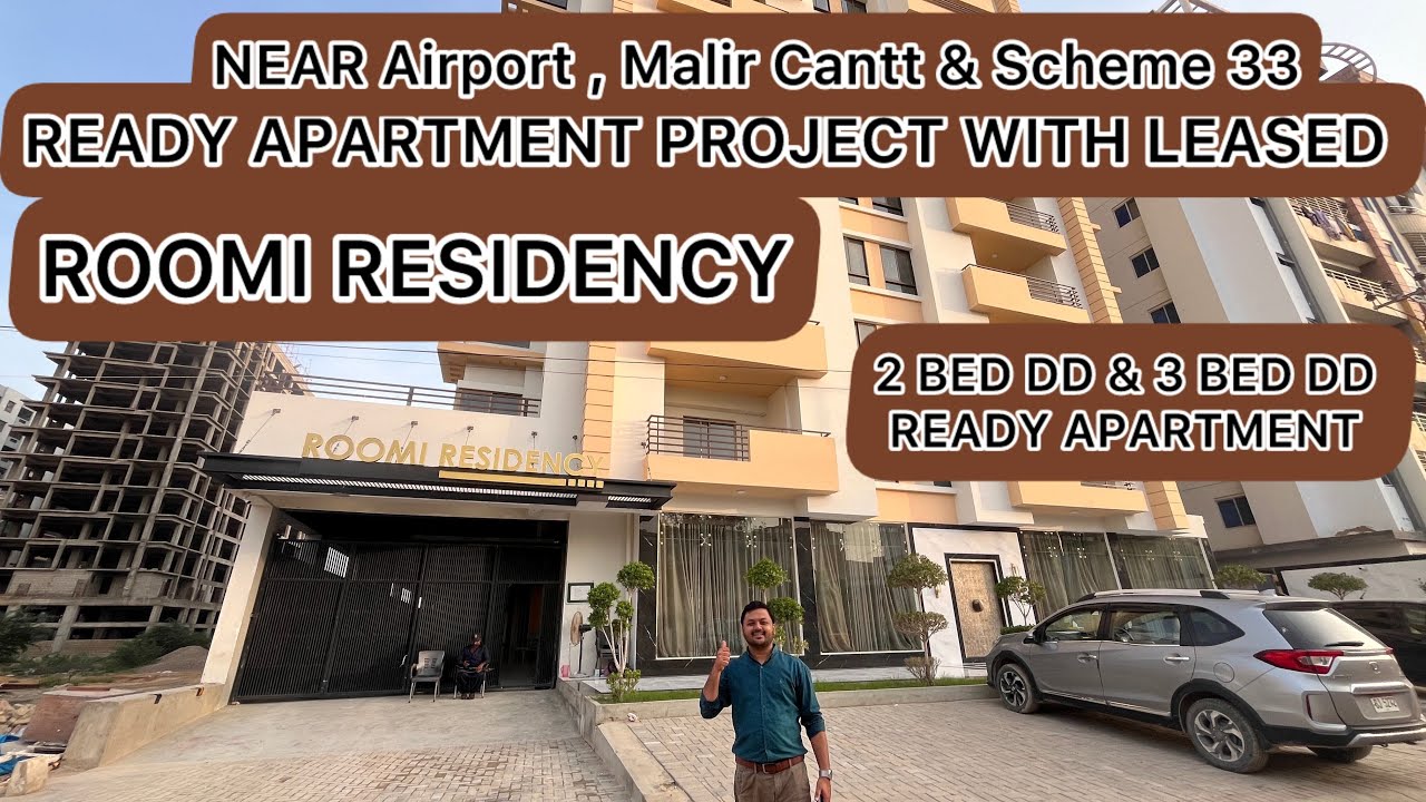 Roomi Residency | Ready Apartment | 2 BED DD | 3 BED DD | Malir Cantt |