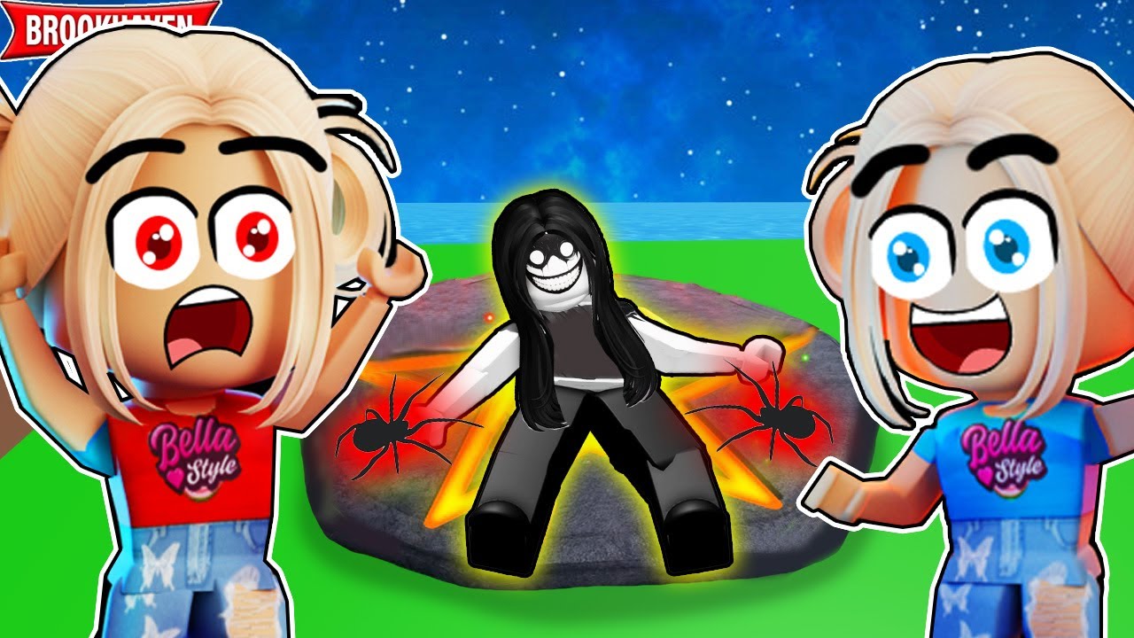 Trojaczki ODPRAWIAJĄ RYTUAŁ...😱 STRASZYW&Oacute;WKA #6 (Roblox Brookhaven)