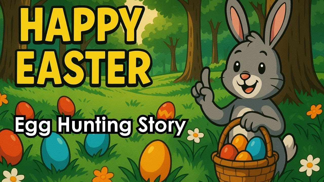 The Great Easter Egg Hunt Adventure 🐰 | Magical Kids Story with a Golden Egg Surprise!