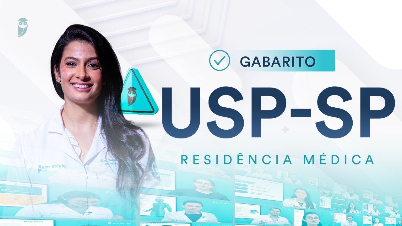 Gabarito USP-SP Resid&ecirc;ncia M&eacute;dica 2025/26