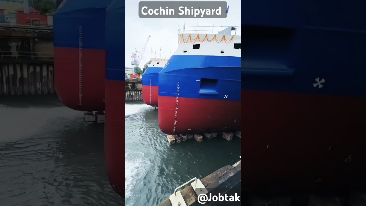 Today Launched Indian Navy warships INS MULAKI and INS MALPE Cochin Shipyard Ltd |