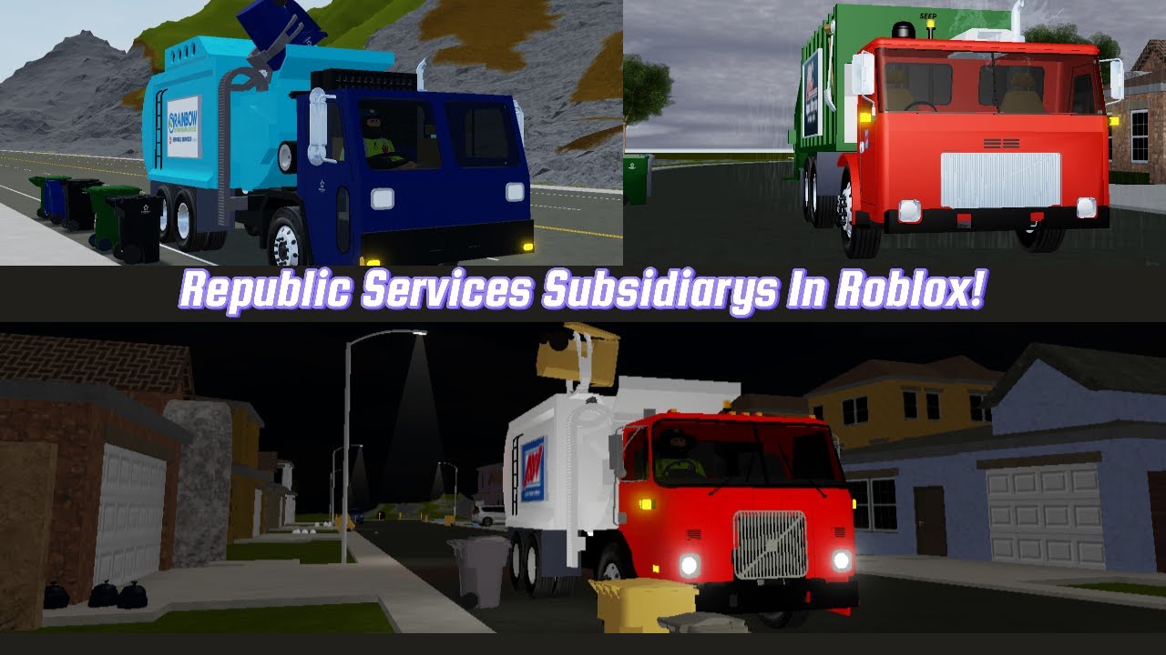Republic Services Subsidiary's In Roblox Collect Garbage For Fun (CGFF)