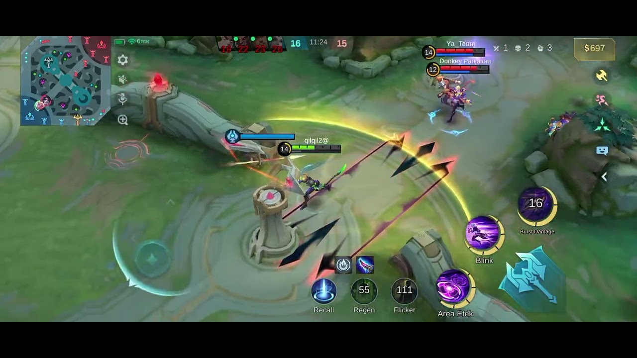 Victory !!! Mobile legend 1