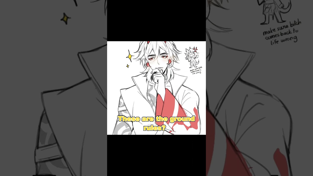Leander Touchstarved being a pathetic little meow meow