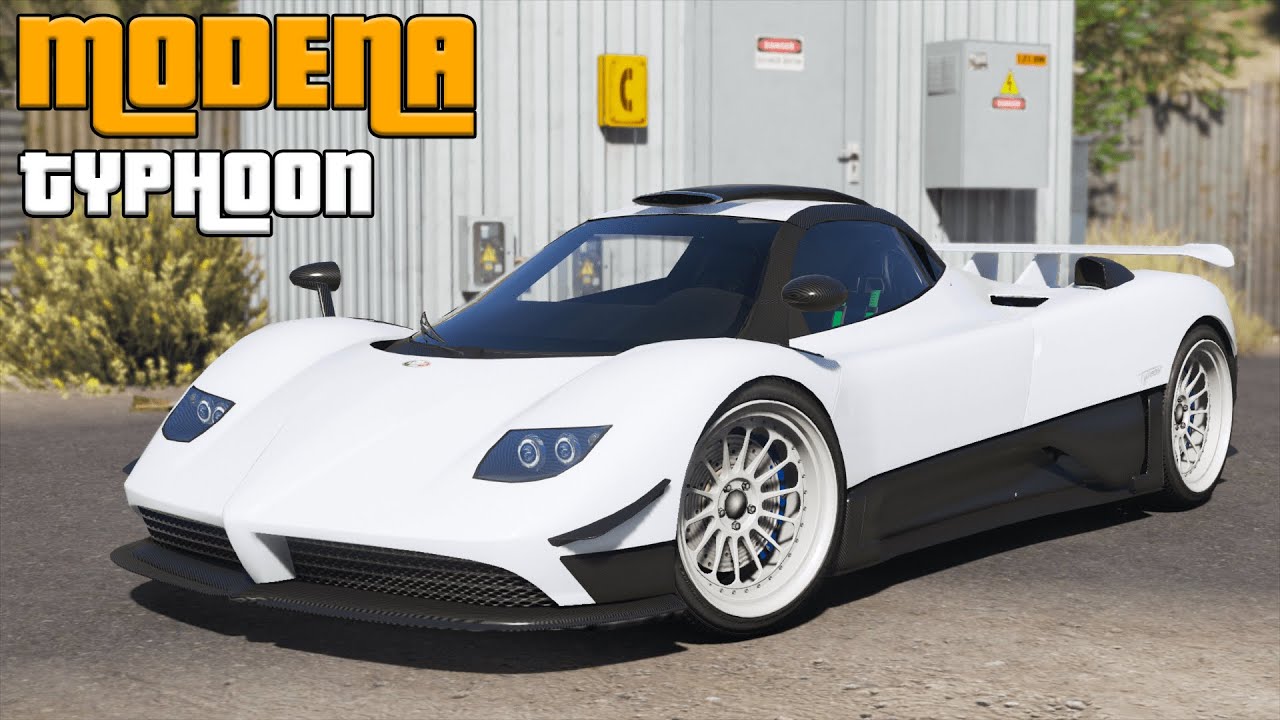Modena Typhoon (Pagani Zonda) | GTA V Lore Friendly Car Mods | PC