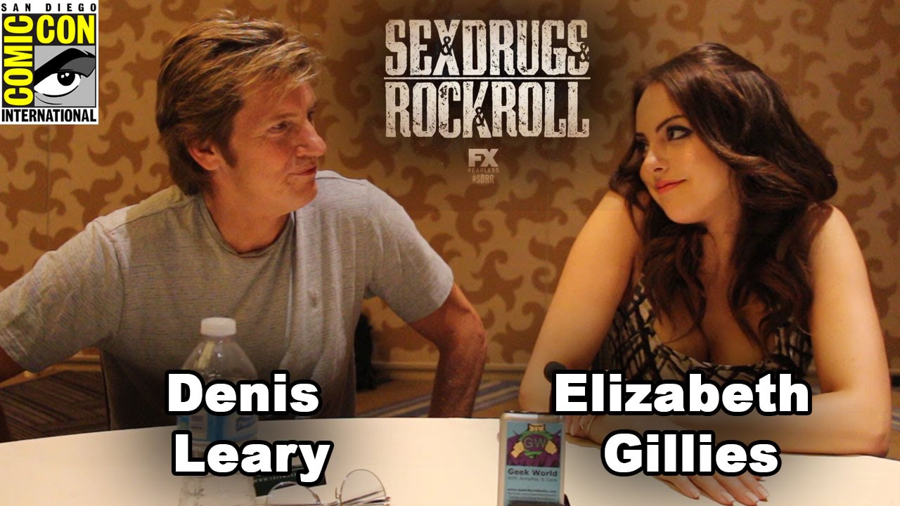 Sex&Drugs&Rock&Roll - Denis Leary & Elizabeth Gillies Interview
