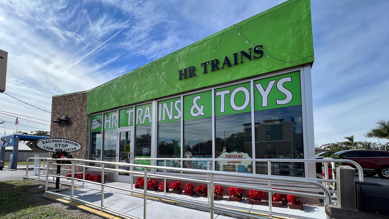 Florida’s Largest Train Store - HR Trains Store Tour!