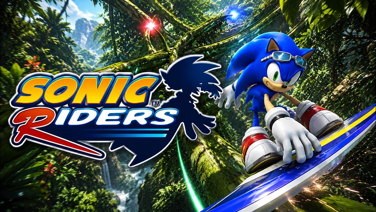 Todo mundo jogo no PS2 mas não ser lembra dele - Sonic Riders Lado Sonic e Shadow #1
