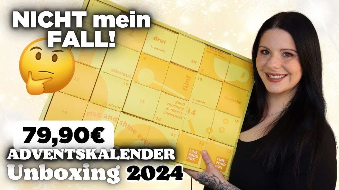 NICHT mein FALL 😣 PINKBOX Frühstück Adventskalender 2024 Inhalt