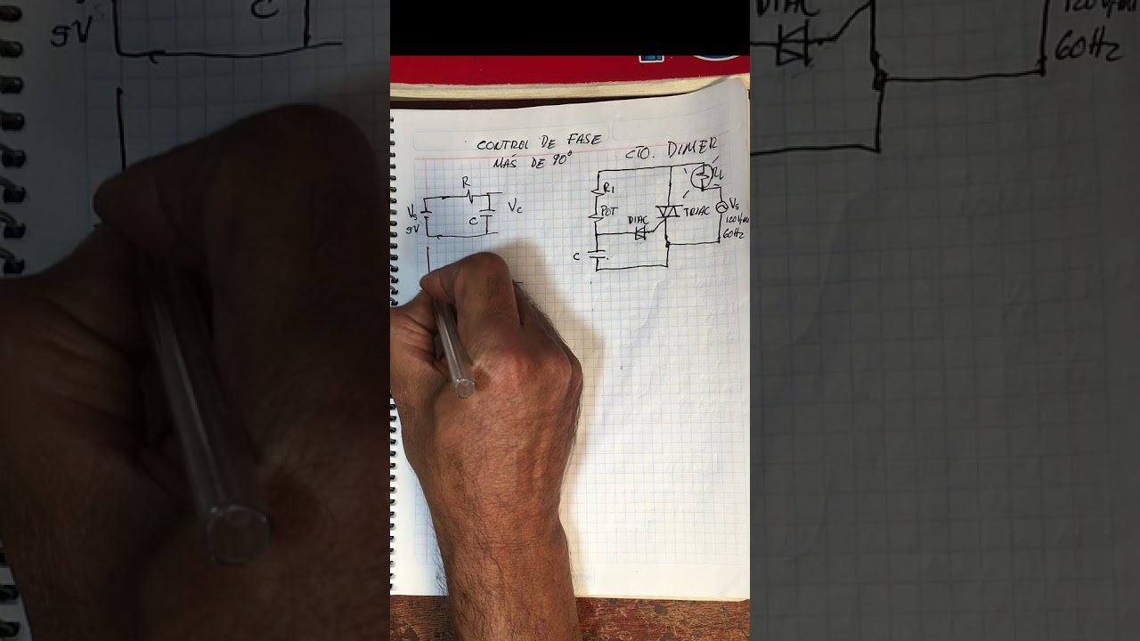 Calculo del circuito de disparo RC del TRIAC