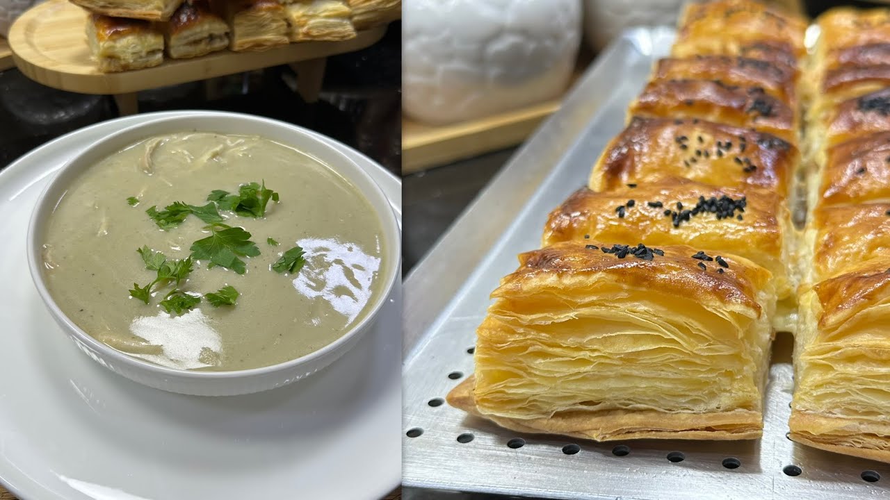 سنيوة مملحات😍مقرمشين مورقين وداااتها للبوراك التركي😋بحشو خفيييف وبززاف بنين👌مع سوب بنينة هبااال💯