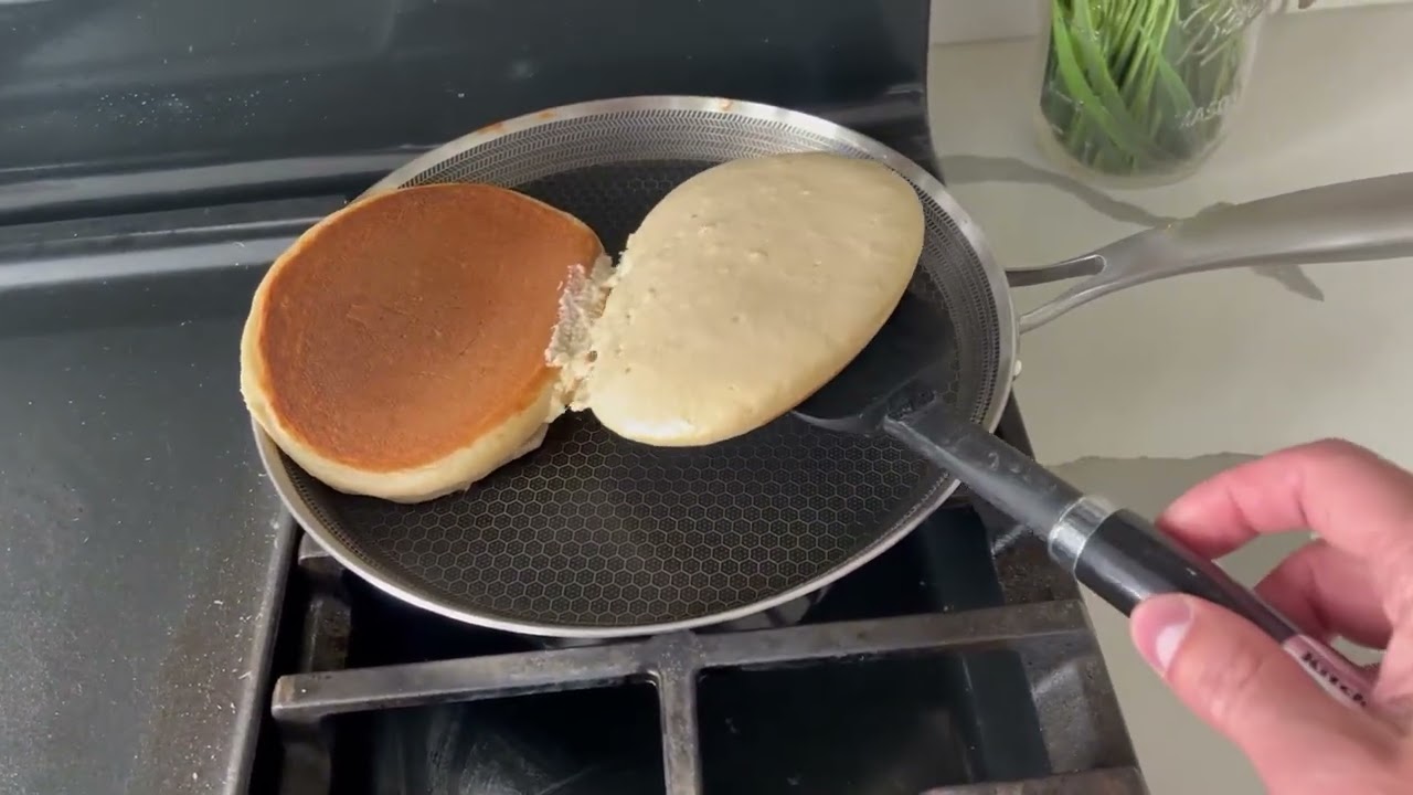 Stainless Steel Crepe Pan, Stainless Steel Honeycomb Coating Pancake Pan Review