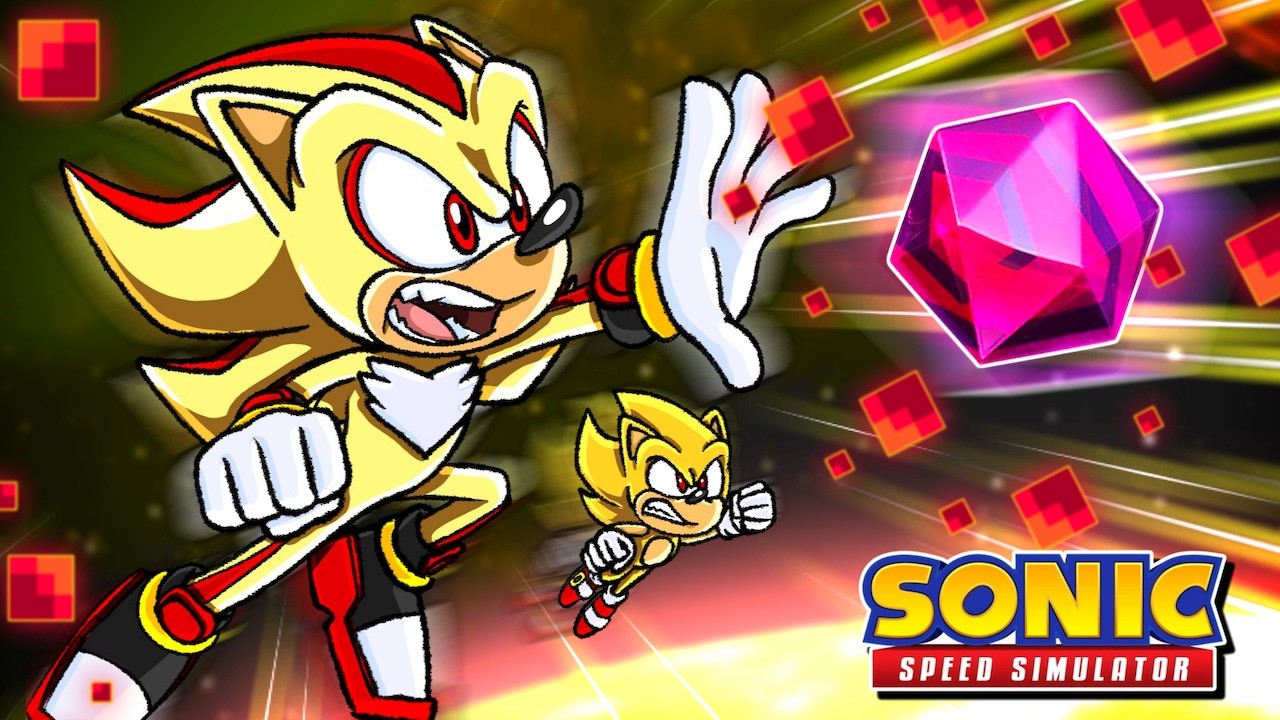 ⚡️ СУПЕР ШЭДОУ в Sonic Speed ​​Simulator!! (ROBLOX)