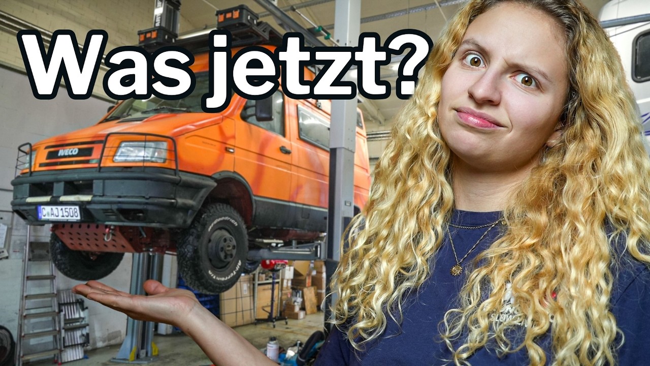 Zurück in der Werkstatt 😑 Wie geht's beim Camperausbau weiter?🚛
