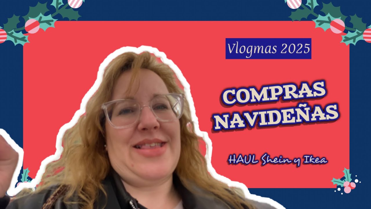 ¡Mis compras navideñas 2025! HAUL Shein e Ikea 🎄🤶🏼Vlogmas 5