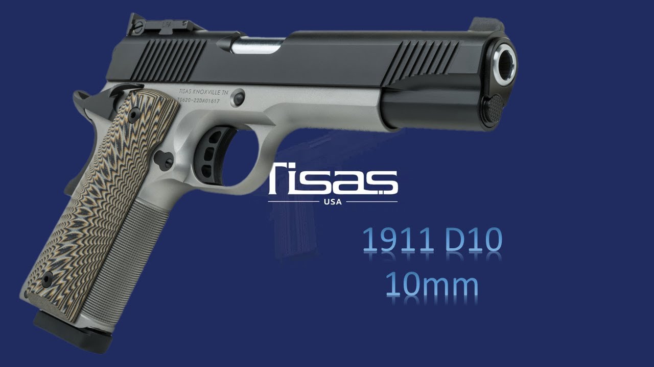 Tisas 1911 D10 10mm. Stepping up the game to 10mm in a 1911!