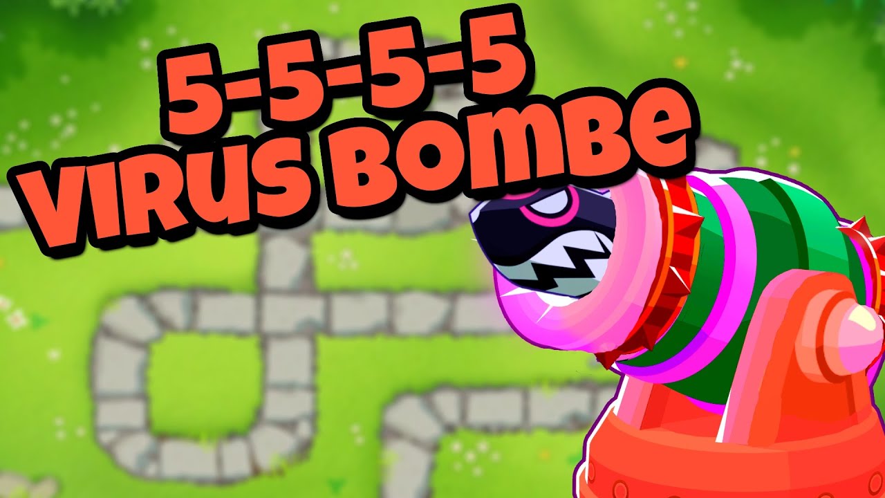 Bomb Virus 5-5-5-5 ist EXTREM Overpowered! (Bloons TD 6)