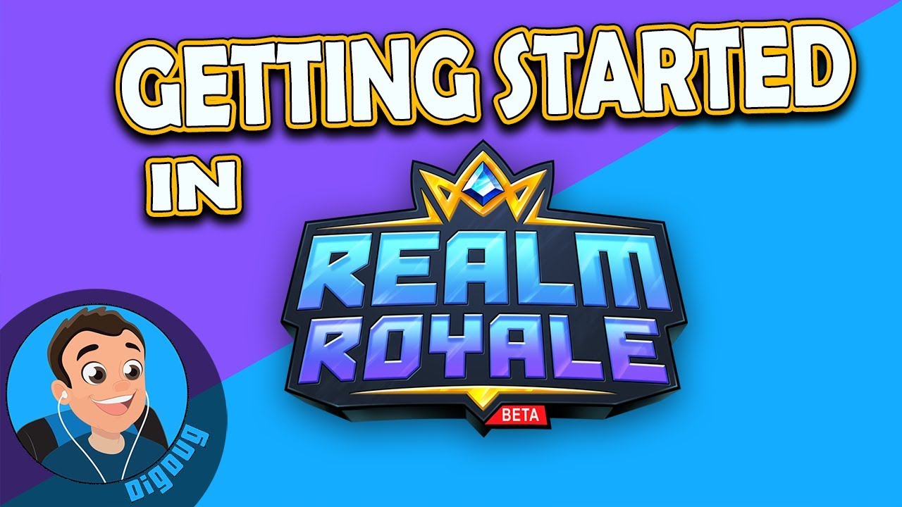 Getting Started in Realm Royale the Great Free Battle Royale game on Steam!