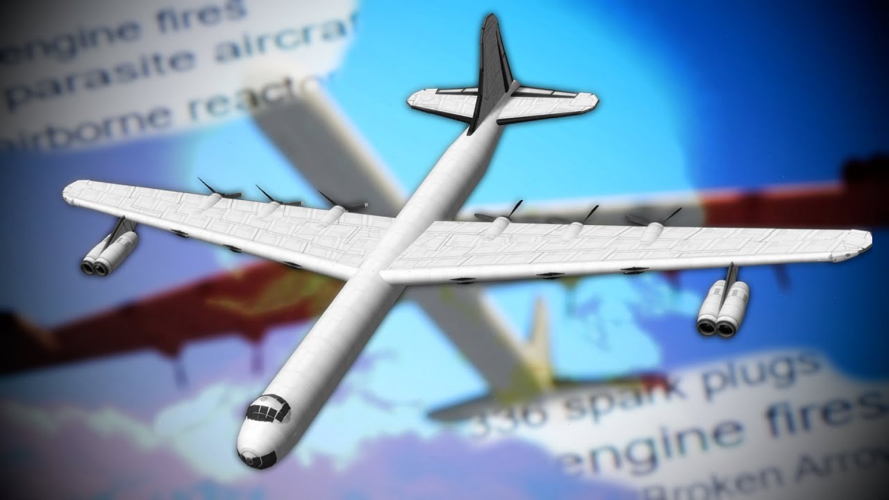 KSP: делаем B-36 Peacemaker ещё более странным