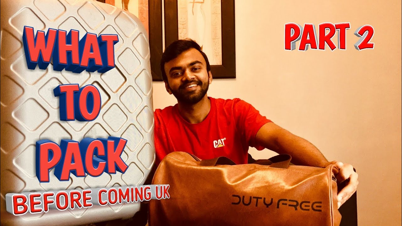 What to pack before coming UK |  Part-2 | My life in london